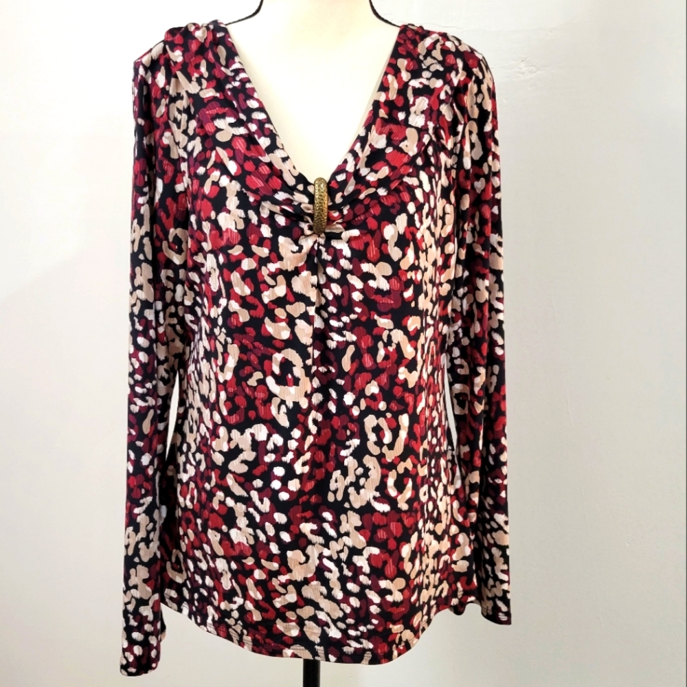 Dana Buchman Long Sleeve Blouse